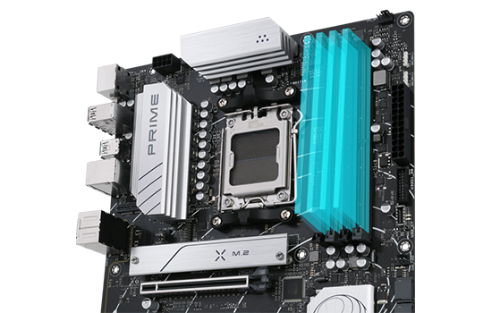 Placa Mãe Asus PRIME B650-PLUS, Chipset B650